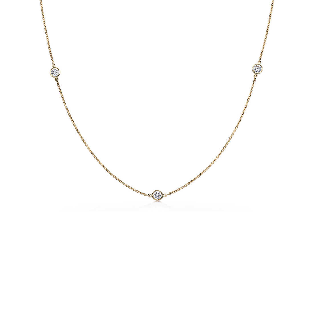 Diamonds by Yard® Necklace - 925 Silver Replica Tiffany & Co.