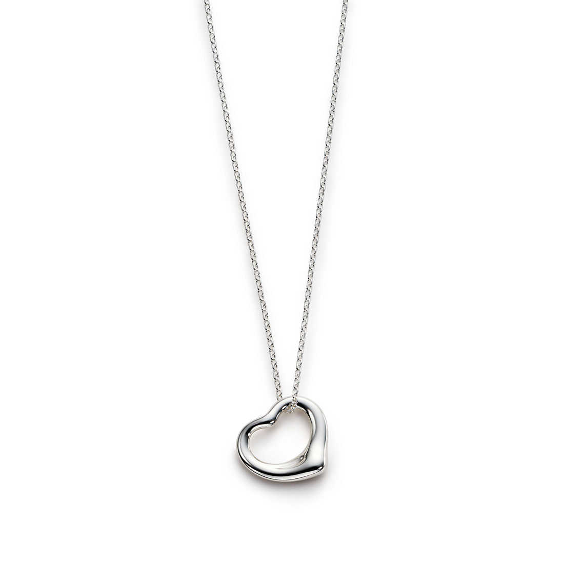 Open Heart Pendant - 925 Silver Replica Tiffany & Co.