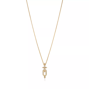 Tiffany Titan by Pharrell Williams Pendantin Yellow Gold with Diamonds Display