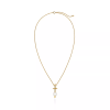 Replica Tiffany Titan by Pharrell Williams Pearl Pendantin Yellow Gold with Diamonds